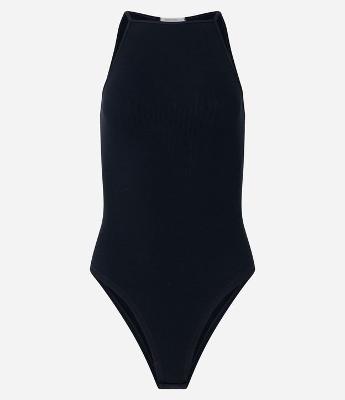 Body em Ribana com Gola Redonda