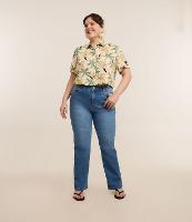 Calça Reta em Jeans com Elastano Curve & Plus Size - 5