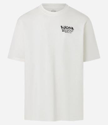 Camiseta Relaxed em Algodão com Estampa Divertida