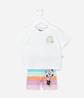 Conjunto Infantil em Algodão com Estampa da Minnie - Tam 1 a 6 Anos - 1