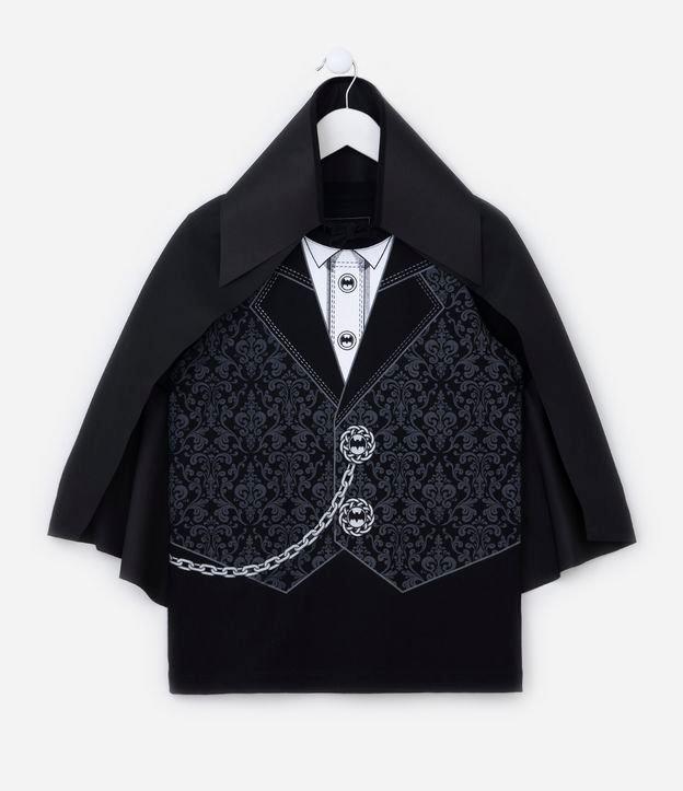 Camiseta Infantil Interativa com Estampa Drácula - Tam 5 a 12 Anos - 1