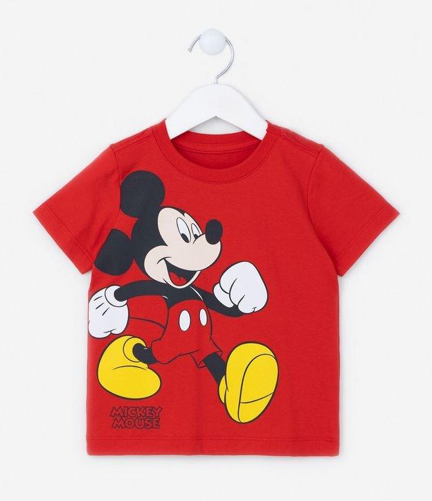 Camiseta Infantil com Estampa do Mickey - Tam 1 a 5 Anos - 1