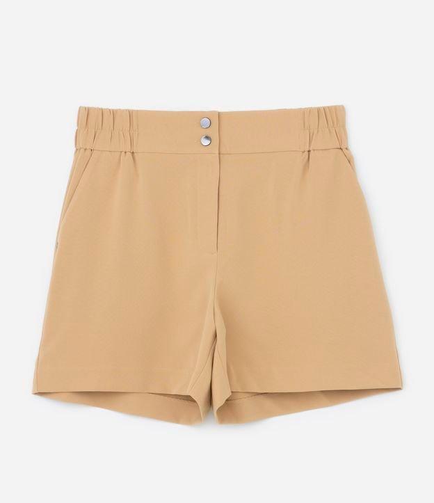 Short Alfaiataria com Elástico e Dois Botões no Cós Curve & Plus Size - 1