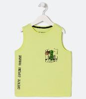 Regata Infantil Estampa Minecraft Praia - Tam 5 a 14 Anos - 1