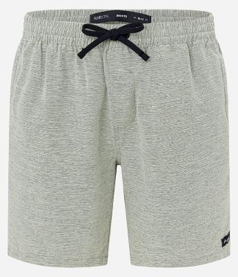 Bermuda em Algodão com Efeito Rajado