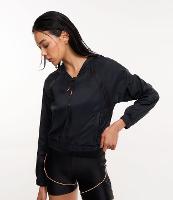 Jaqueta Corta Vento Esportiva em Poliamida com Fechamento em Zíper - 1