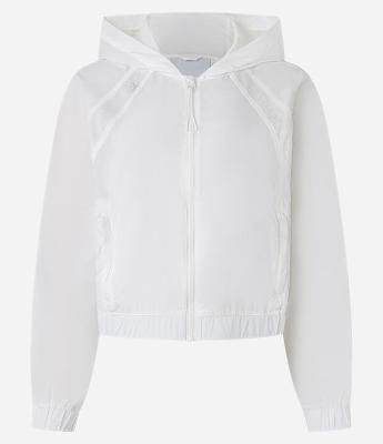 Jaqueta Corta Vento Esportiva em Poliamida com Fechamento em Zíper