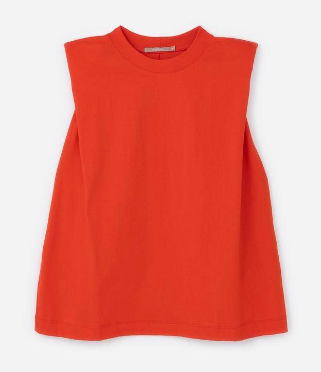 Blusa Muscle Tee em Algodão Curve & Plus Size - 1