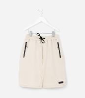 Bermuda Infantil em Moletom com Bolso com Zíper - Tam 5 a 14 Anos - 1