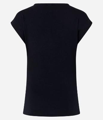 Blusa Sem Manga em Algodão com Decote Canoa e Franzidos
