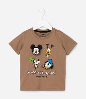 Camiseta Infantil com Estampa do Mickey e Amigos - Tam 1 a 5 Anos - 1