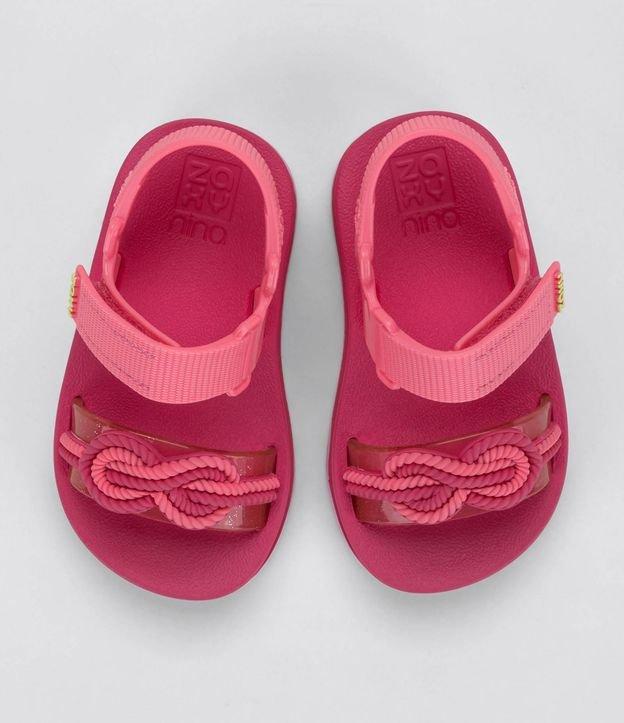 Sandália Infantil com Detalhe de Nó e Velcro Zaxy - Tam 17 a 27 - 1