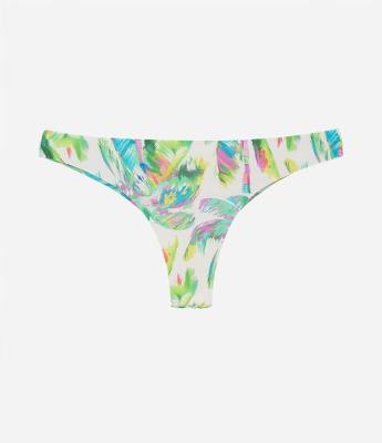 Biquíni Calcinha Básica em Poliamida com Estampa Floral