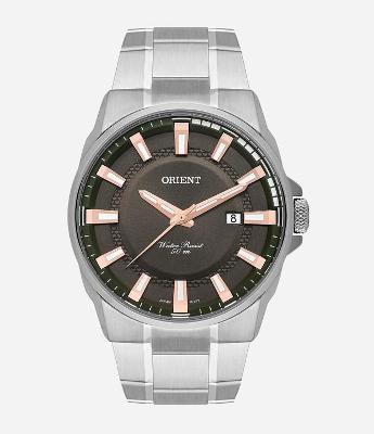 Relógio Orient Masculino com Pulseira e Caixa em Aço