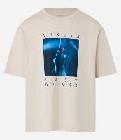 Camiseta Boxy em Algodão com Estampa Post Malone - 1