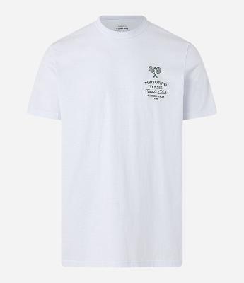 Camiseta Comfort em Algodão com Estampa Tennis Club