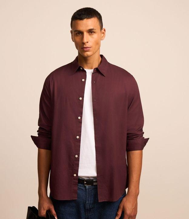 Camisa Regular em Sarja Fio Egípcio e Gola Colarinho - 2