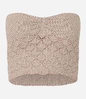 Blusa em Tricô Tomara que Caia e Franzido no Busto - 1