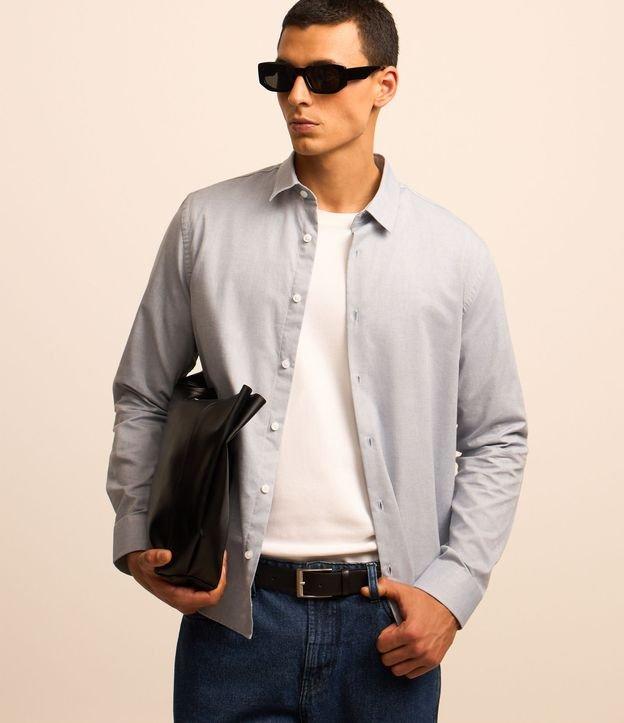 Camisa Regular Básica em Algodão Oxford - 2
