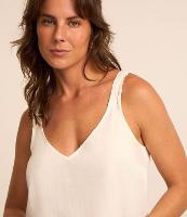 Blusa de Alça Larga em Viscose Texturizada - 2