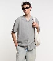 Camisa em Tricoline com Textura - 1