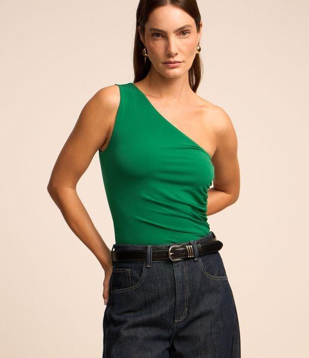 Blusa Ombro Só com Franzido Lateral - 2