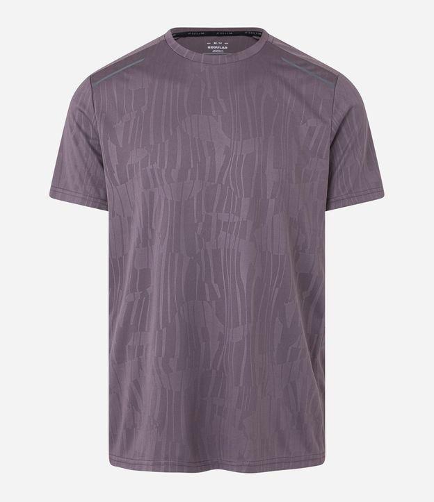 Camiseta Esportiva Tecnologia Dry com Estampa Heat Print - 1