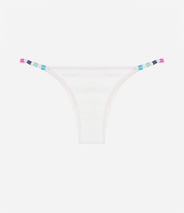 Biquíni Calcinha String em Poliamida com Lateral Fina Detalhada - 1