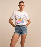 Short Jeans Destroyed com Cintura Alta - 2