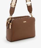 Bolsa Transversal Média em PU com Alça Gorgorão - 1