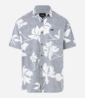 Camisa Relaxed em Viscose com Estampa Floral - 1