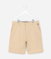 Bermuda Infantil em Sarja com Bolsinhos - Tam 5 a 14 Anos - 1