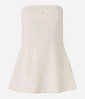 Blusa Tomara Que Caia em Viscolinho com Peplum - 1