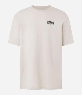 Camiseta Relaxed em Malhão com Estampa de Gatos