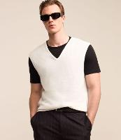 Colete em Tricô com Textura Canelada - 1