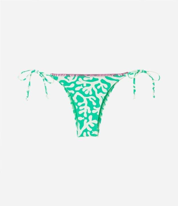 Biquíni Calcinha Lacinho com Viés Texturizado e Contrastante - 1