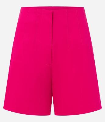 Short Alfaiatado com Costura Aparente no Cós