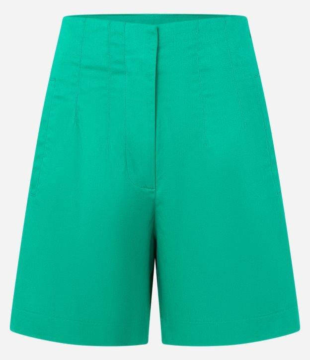 Short Alfaiatado com Costura Aparente no Cós - 1