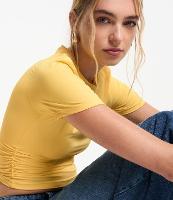 Blusa em Microfibra com Franzidinho Lateral - 1