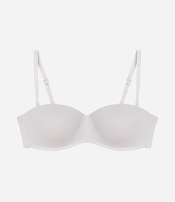 Sutiã Tomara que Caia em Poliamida com Bojo Oco e Alça Removível