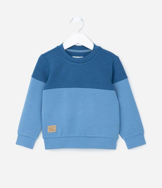 Blusão Infantil em Modal com Recortes - Tam 1 a 6 Anos - 1