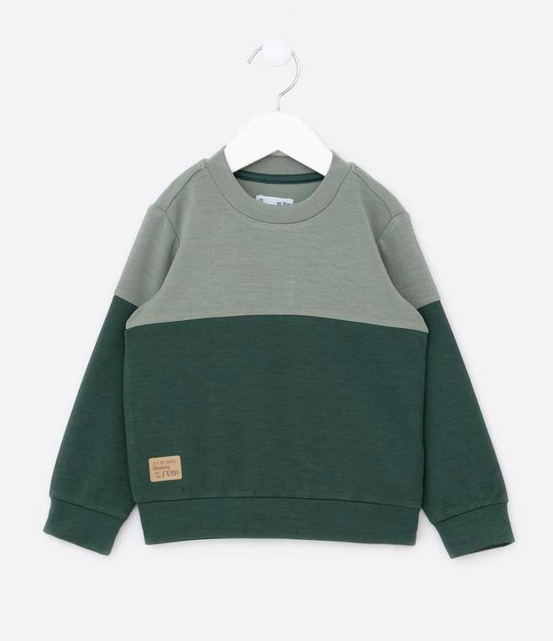 Blusão Infantil em Modal com Recortes - Tam 1 a 6 Anos - 1