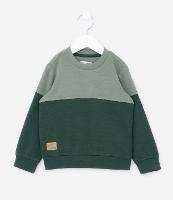 Blusão Infantil em Modal com Recortes - Tam 1 a 6 Anos - 1