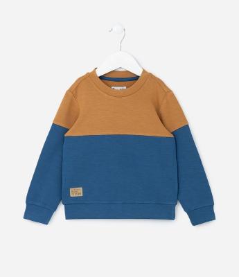 Blusão Infantil em Modal com Recortes - Tam 1 a 6 Anos