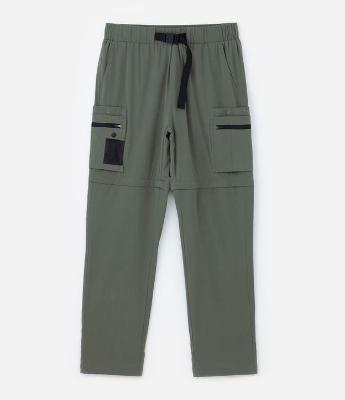 Calça Jogger Vira Bermuda com Cós Diferenciado