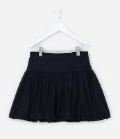 Saia Balonê Infantil com Cós Largo -Tam 5 a 14 Anos - 1