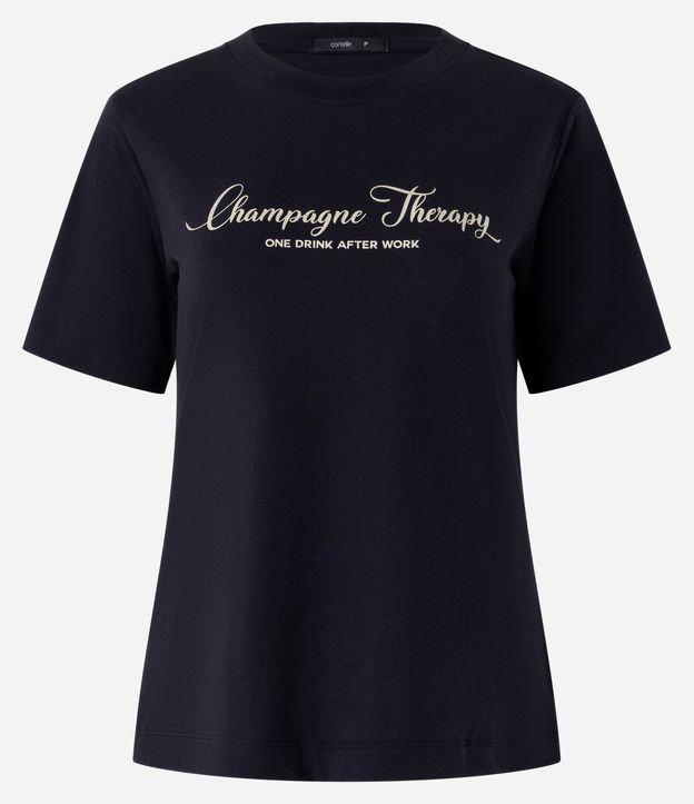 Blusa em Algodão com Estampa Champagne Therapry - 1