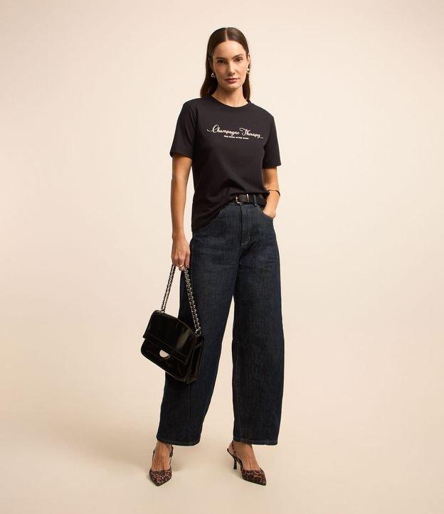 Blusa em Algodão com Estampa Champagne Therapry - 2