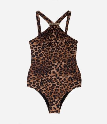 Maio com Estampa de Onçinha e Detalhe Metalizado