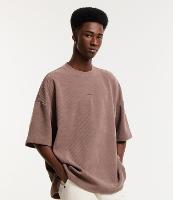 Camiseta em Cotelê com Bordado Lettering - 1